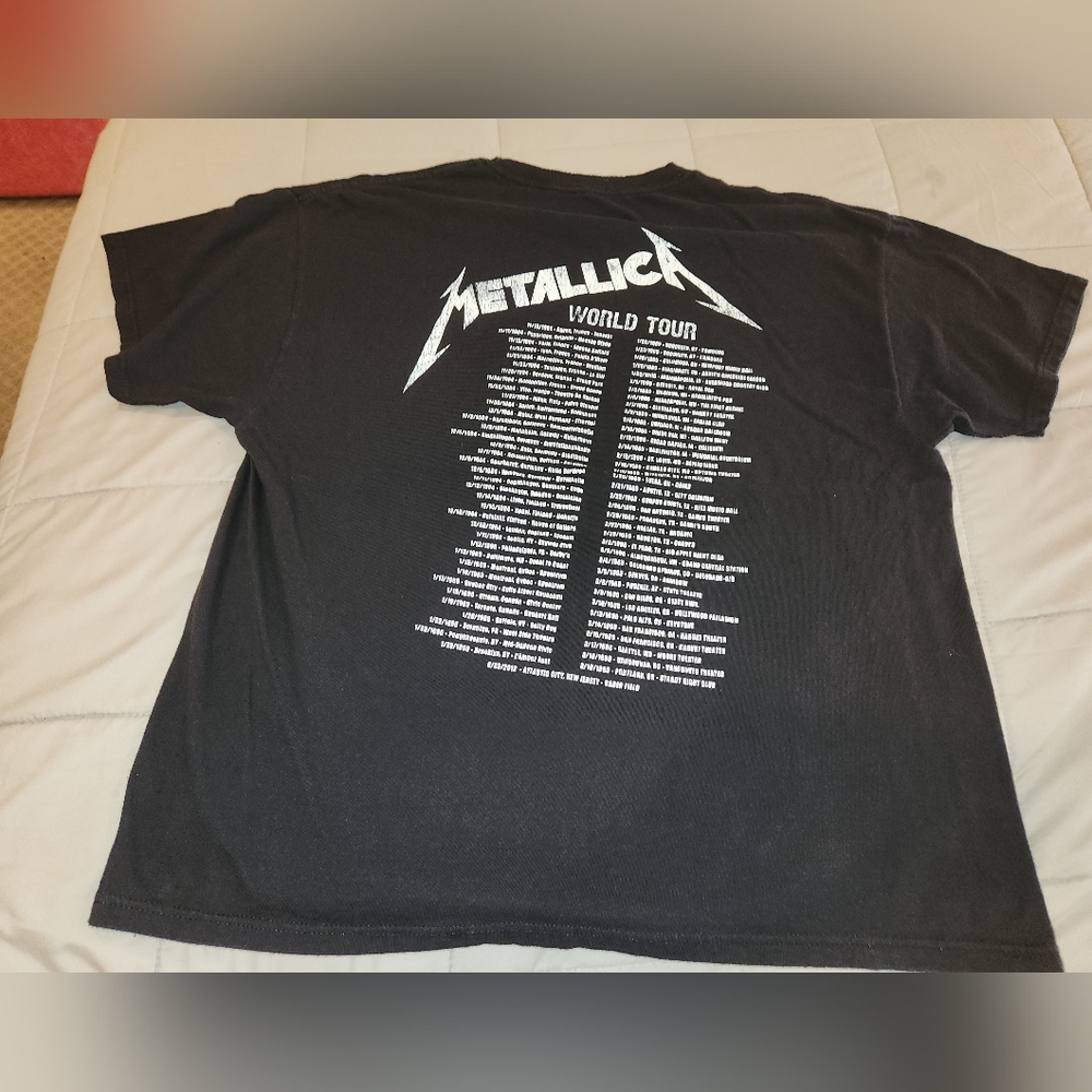 METALLICA - ORION + MUSIC + MORE FESTIVAL SHIRT  -  MENS SIZE XL - Picture 6 of 11